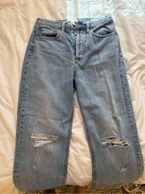 Denim Forum Light Blue “The Joni High Rise Loose”